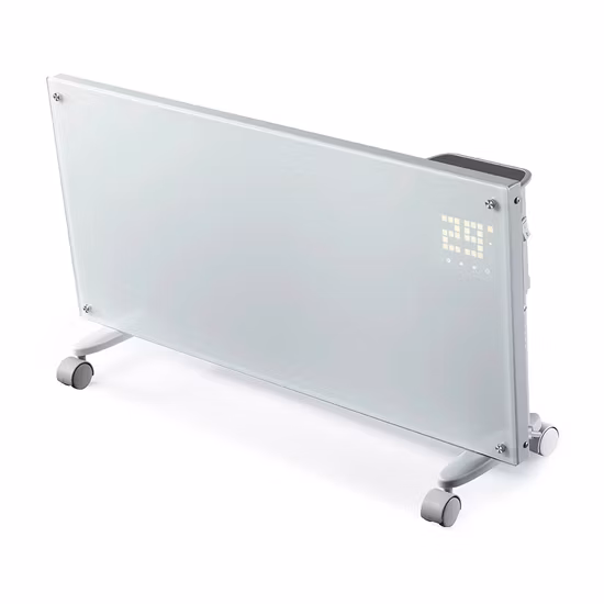 Aquecedor de convecção elétrico 2000W Aquecedor de painel de vidro Painel de aquecimento infravermelho Aquecedor de convetor montado na parede Aquecedores domésticos Aquecedores PTC Aquecedor infrade Aquecedor de ventilador